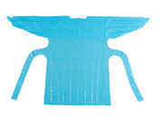 115x137cm Wegwerf-CPE-Kleid, undurchdringlicher Komfort-Kleideroffener rücken