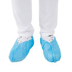 T0.5mm-Wegwerfinnenschuh-Abdeckungen, blaue Schuh-Schutz-einzelner Gebrauch