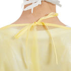 120x140cm sterile Wegwerfkleider, Krawatten Krankenhaus-Isolierungs-Kleid