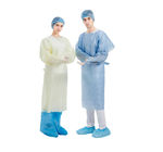 125x145cm Wegwerf-CPE-Kleid, chirurgisches Plastikniveau 4 des kleidaami