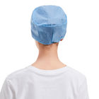 Großhandelsnichtgewebter Wegwerfarzt Chirurg Cap With Ties und elastischer Krankenhaus-Betriebsdoktor Head Cover