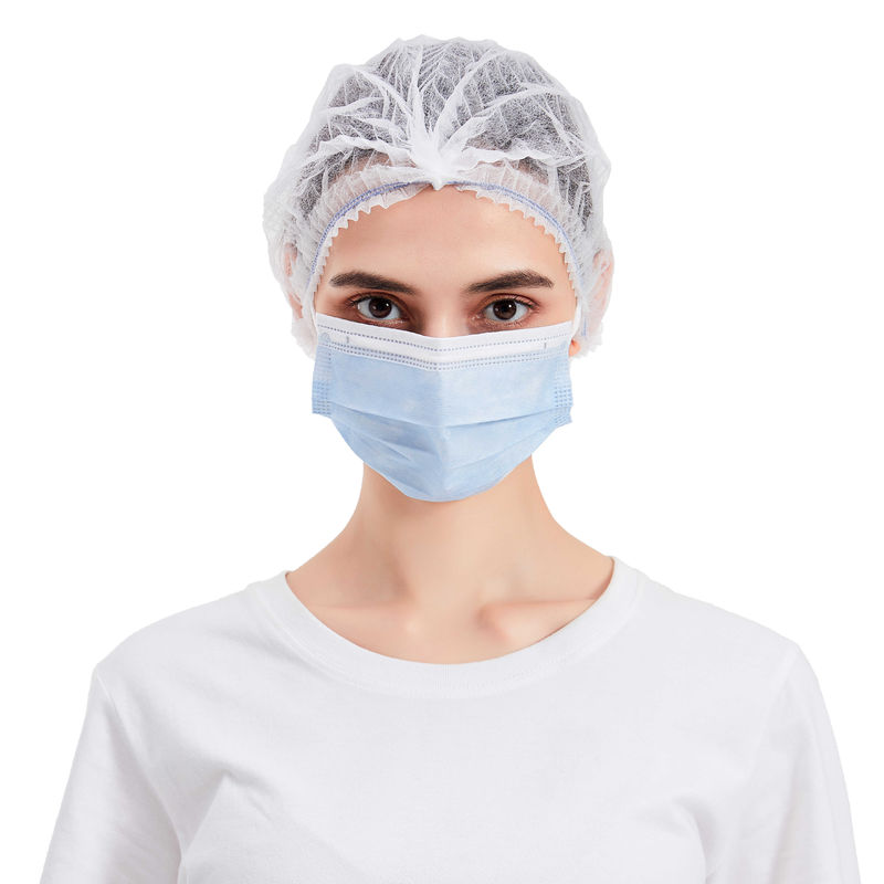 Gerade 1/2/3 Falten-Gesichtsmaske Anti-mers nichtgewebte medizinische Gesichtsmaske Haixin antibakterielle Wegwerf- chirurgische 3